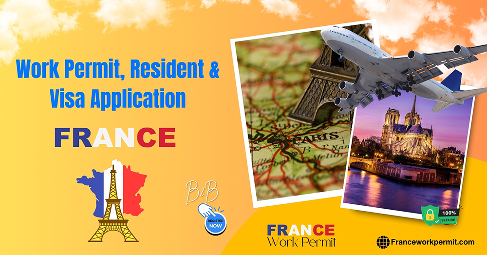 France Work Permit Visa & Business Resident Visa Requirements for Canadian Citizens